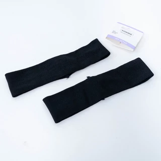 TITANIA Headband ผ้าคาดผม รุ่น Soft Comfort Fit สีดำ (2ชิ้น) นำเข้าจากเยอรมัน