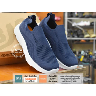 [รุ่นใหม่ ใส่สบาย!] Baoji 946 Slip-on Pioneer [M] NEA รองเท้าผ้าใบ บาโอจิ แท้ ผู้ชาย