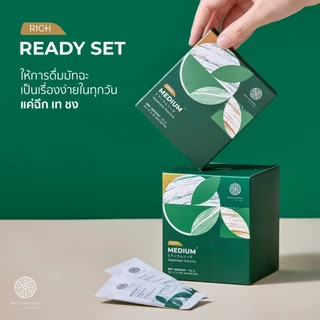 ใหม่ ! MATCHAZUKI Rich | Ready Set แบ่งซองย่อยพกง่าย ชงสะดวก *ไม่ต้องตวง