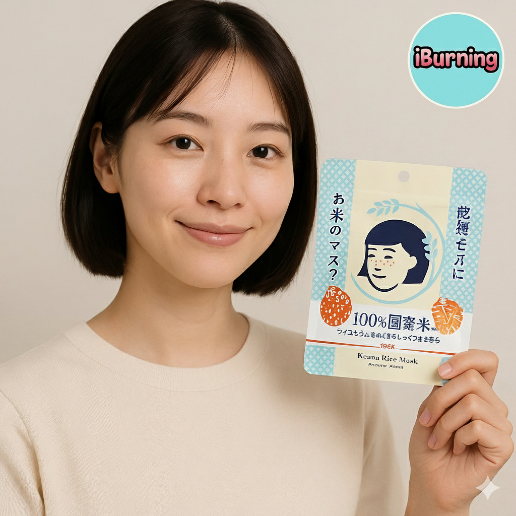 🎌พร้อมส่ง 4 พค 🇹🇭🌟 Keana Nadeshiko Rice Masks มาส์กข้าวญี่ปุ่น 10 sheet