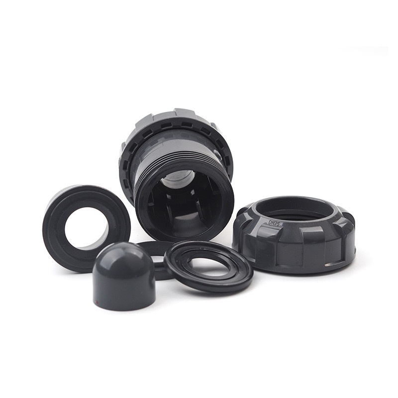 Union ball check valve 2นิ้ว UPVC บอลเช็ควาล์ว บอลวาล์ว ยูเนี่ยน ยูพีวีซี socket weld แบบสวมท่อฟ้าPVC วาล์วพลาสติก วาล์ว ราคา ถูกที่สุด ดีลบีเคเค แกลเลอรีภาพที่ 7
