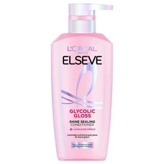 L'OREAL - Glycolic Gloss Shine Sealing Conditioner (375ml) ลอรีอัล ปารีส เอลแซฟ ไกลโคลิคกลอส ชายน์ ซิลลิ่ง คอนดิชันเนอร
