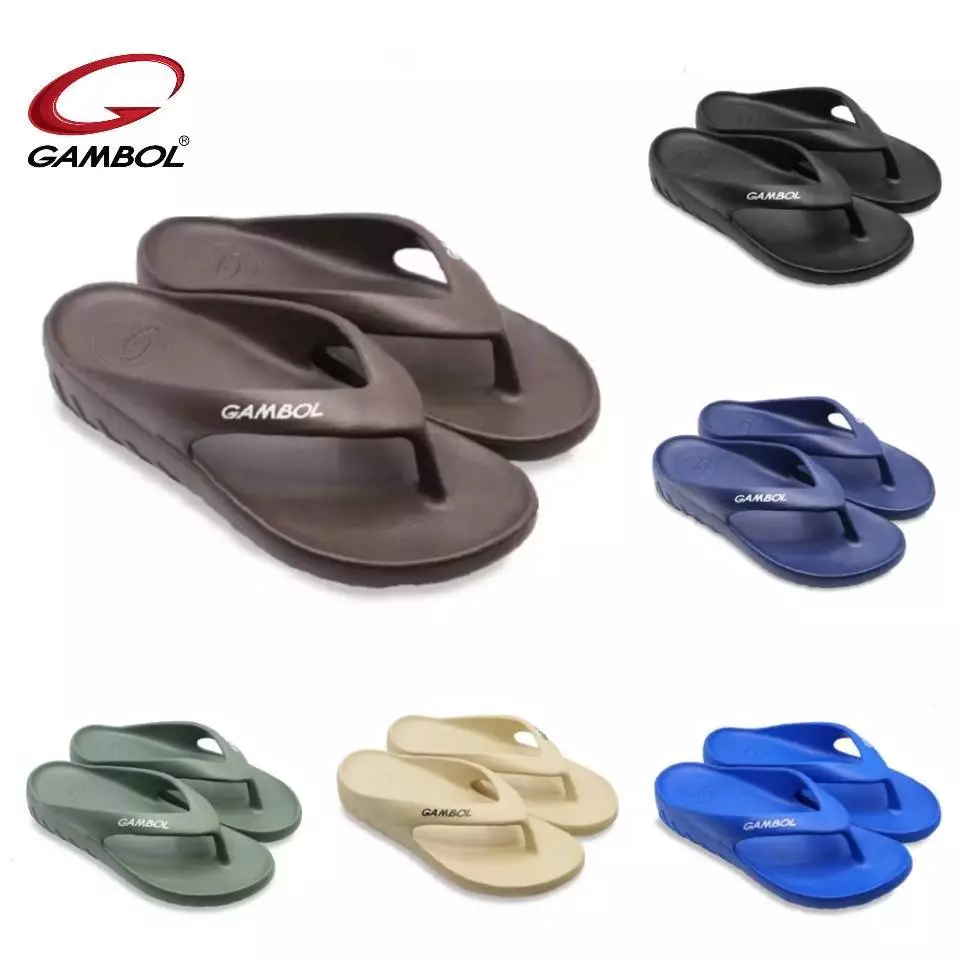 GAMBOL แกมโบล รองเท้าแตะหนีบชายหญิง รุ่น GM41139 Size 36-44