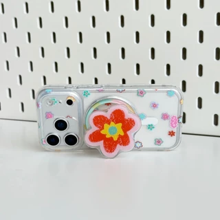 *รบกวนอ่านก่อนกดสั่งซื้อ* amuse.stuff-many flower magnetic case เคสแม่เหล็กกันกระแทก