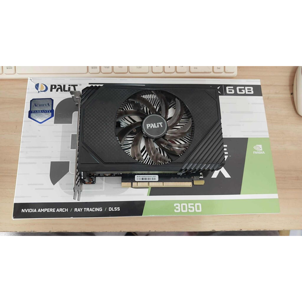 RTX 3050 6GB PALiT (ไม่ต่อไฟ)