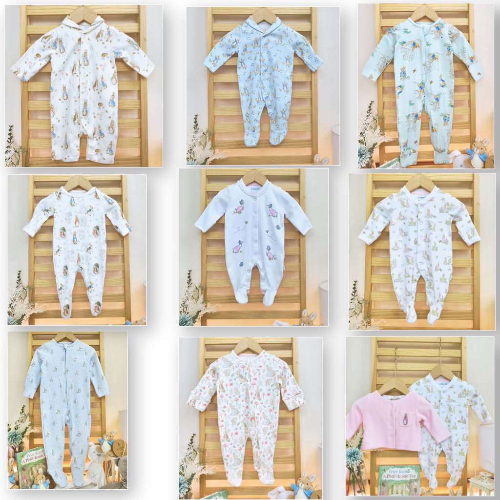 amilybabyshop : Sleepsuit ชุดคลุมเท้า Peter Rabbit สินค้าพร้อมส่ง