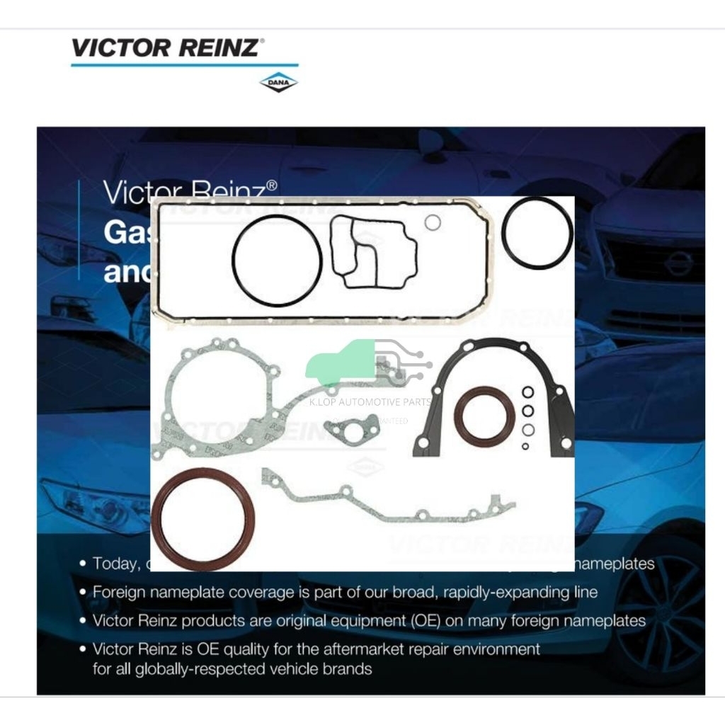 ท่อนล่าง BMW M50 Vanos 3 E36, 5 E34 (M50B25 Vanos) (ยี่ห้อ Victor Reinz งานเยอรมัน)