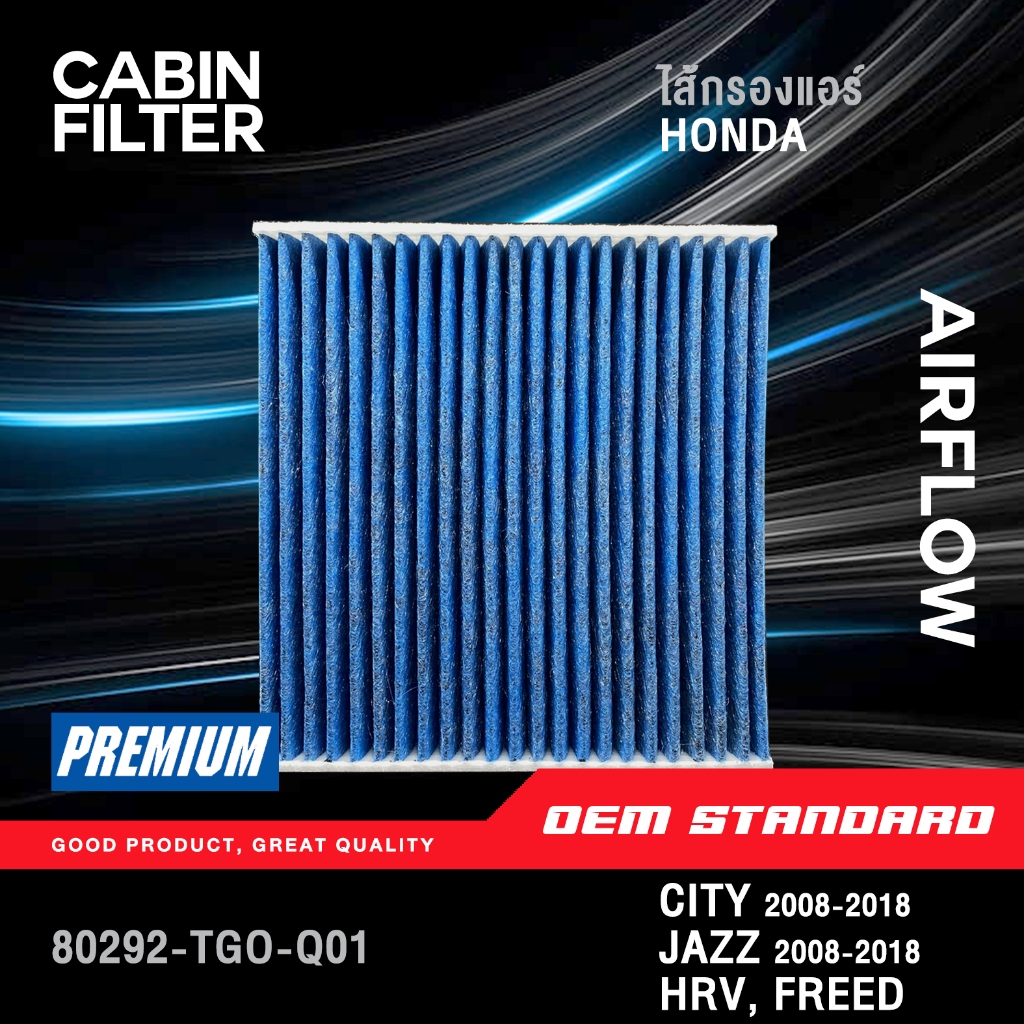 SALE 🔥[PM2.5] กรองแอร์ HONDA CITY JAZZ HRV CIVIC FC FK FE FREED BRIO CRV BRV ฮอนด้า #TGO