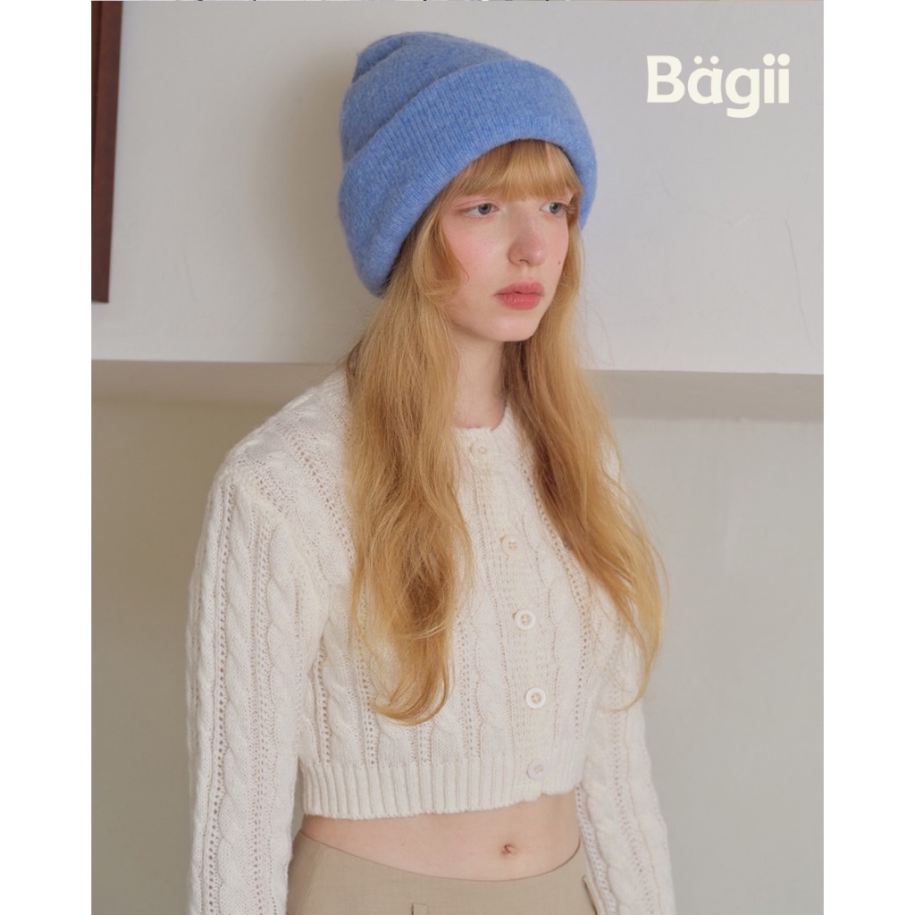 Bagii | Wool｜Colorful Hat | 31% Wool | หมวก ขนสัตว์ ผ้านิ่ม กันหนาว แมชง่าย ใส่สบาย BG100906