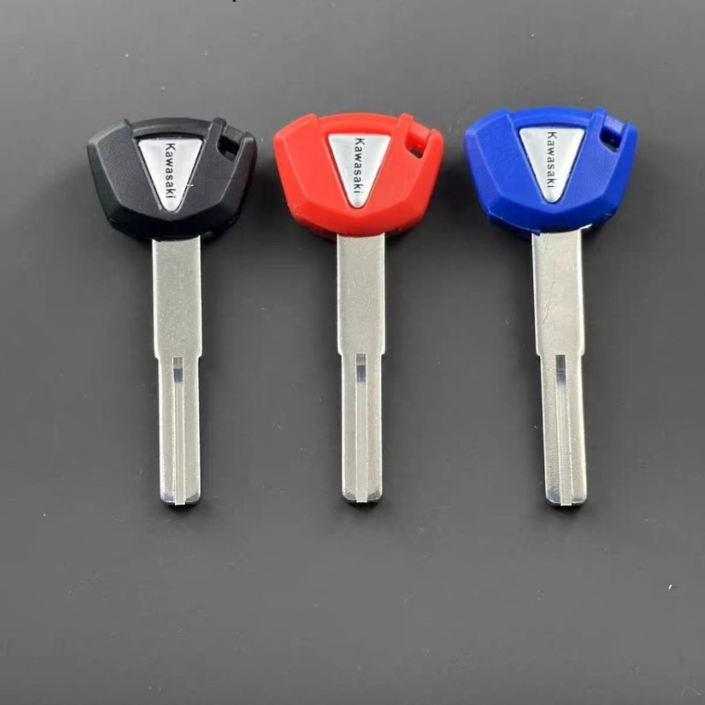 กุญแจ kawasaki ไม่มีชิพด้านใน คาวาซากิ Hidden Warrior 400/NJ400 636 650 z900 z800รุ่นปี 23 โปรดตรวจก