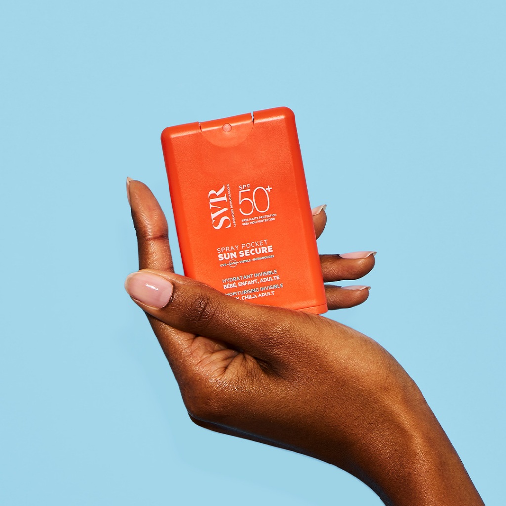 SVR Sun Secure Spray Pocket SPF50+ 20ml สเปรย์กันแดดพกพา ปกป้องสูง กันน้ำ สำหรับทุกสภาพผิว แม้ผิวบอบบาง - รูปที่ 2