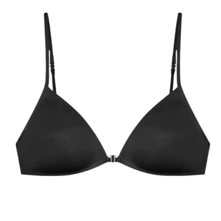 🌸Swift Bra🌸เสื้อชั้นในทรงสามเหลี่ยมคัพเล็ก ใส่ได้ 3 แบบ เนื้อนุ่ม ไร้ตะเข็บ ตะขอหน้า สวมใส่สบาย