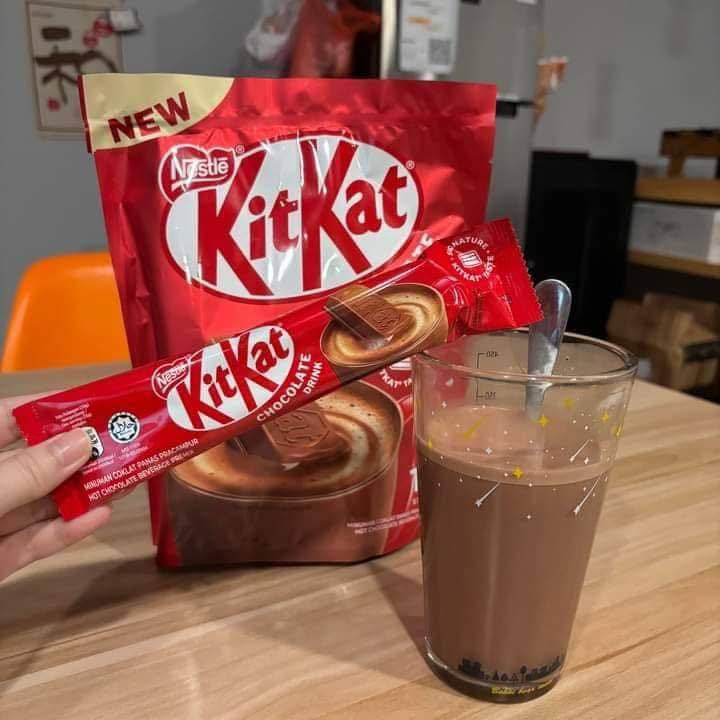 Nestle kitkat chocolate drink 1 แพ็ค มี 10 ซอง นํ้าหนัก 330 กรัม