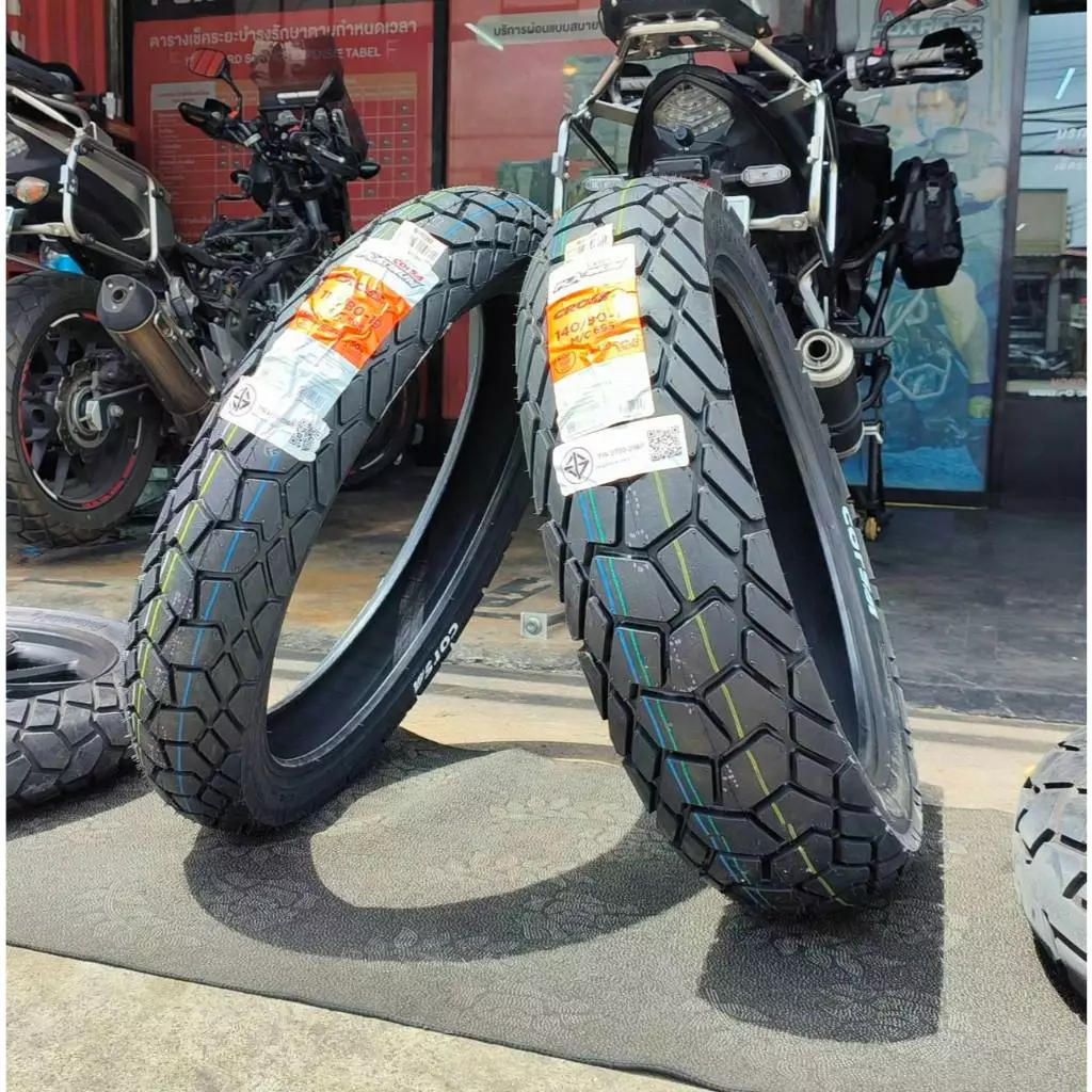 ยาง Corsa Platinum Cross-S ยางกึ่งวิบาก ขอบ 13 14 17 19 สำหรับ CB500X / NX / ADV160 thumbnail 3