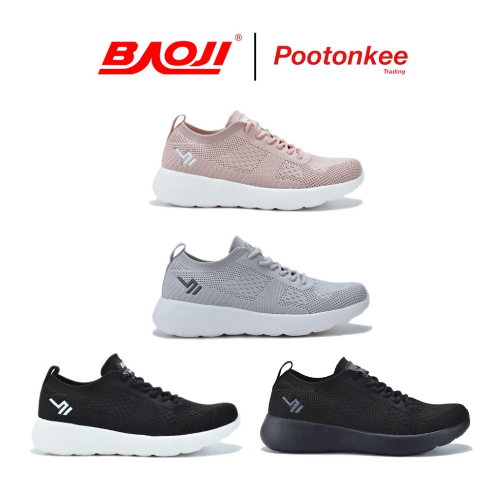 BAOJI บาโอจิ รุ่น BJW 1079 รองเท้าผ้าใบผู้หญิง สลิปออน (Low Top)