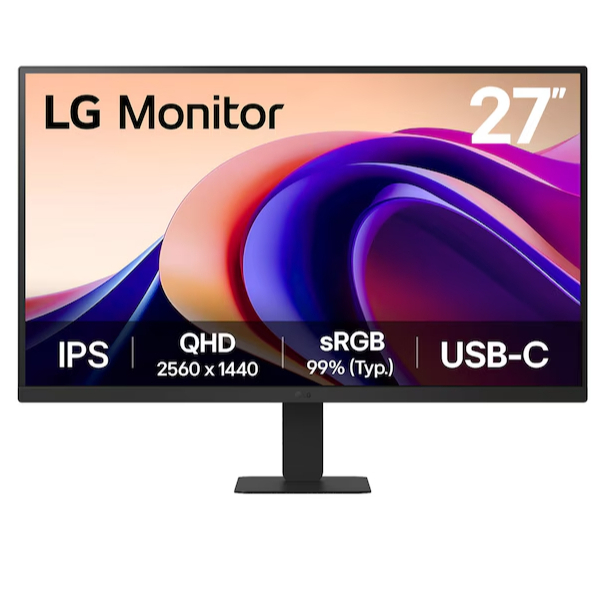 Monitor LG 27U631A-B 27" QHD IPS 100Hz With USB-C (PD 15W)