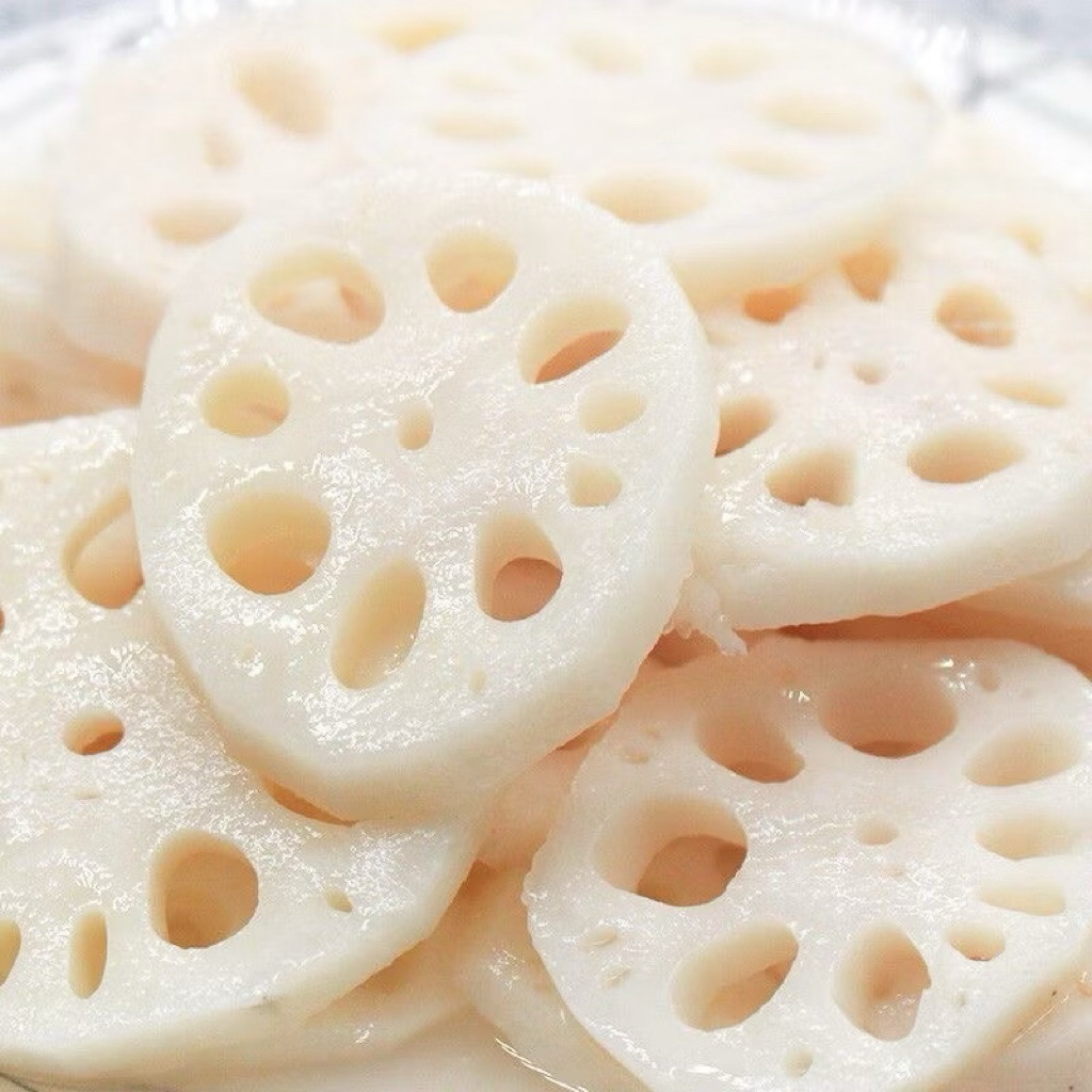 รากบัวฝาน  รากบัวพร้อมทาน - รูปที่ 4