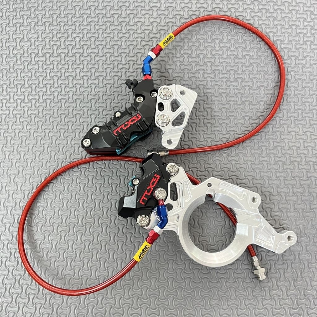 เบรค Xmax300 จับจานเดิม ปั๊มเบรค MXS racing แท้