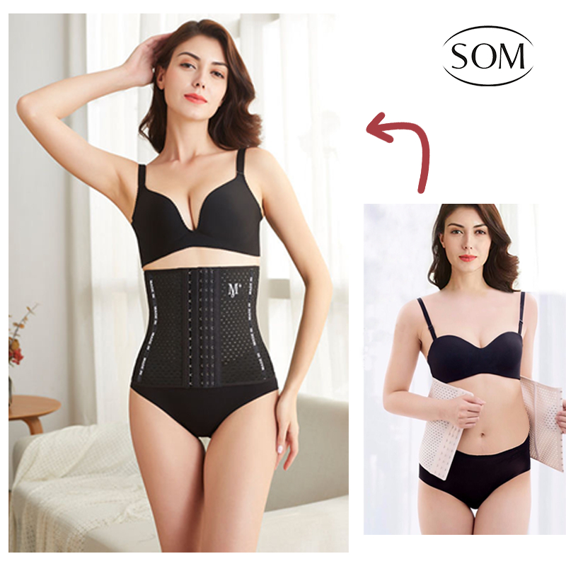 SOM Underwear สเตร์เก็บพุงกระชับสัดส่วน ให้เห็นสัดส่วนเว้าสวย เนื้อผ้าบางเบาระบายอากาศได้ดี B100