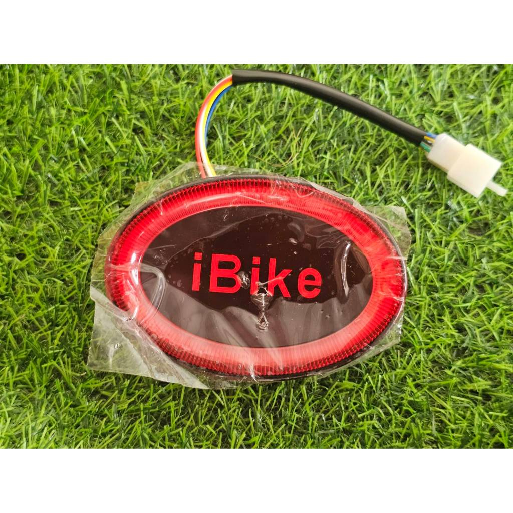 ไฟท้ายจักรยานไฟฟ้า ibike ทรงกลม 48V