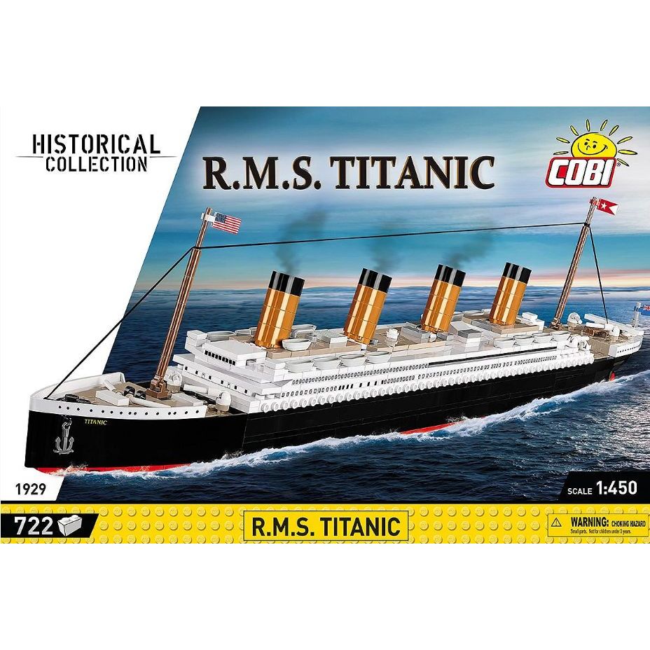 COBI 1929 RMS Titanic 1:450 Made in Poland EU Compatible with LEGO