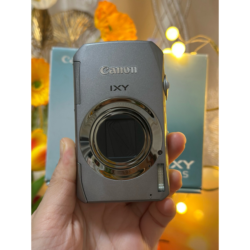 Canon IXY50s สีเงิน อุปกรณ์ครบกล่อง สภาพ99% ใหม่กริบมาก