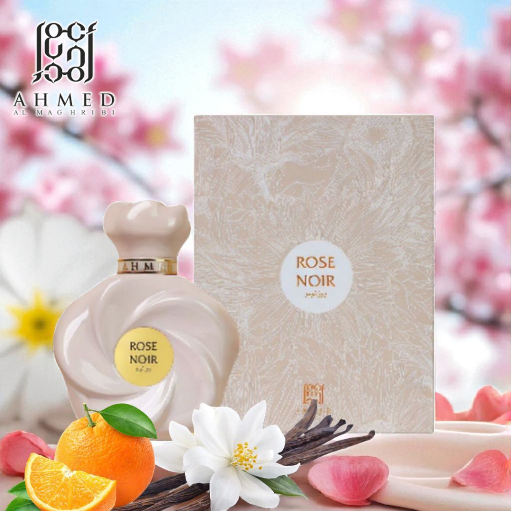 Rose noir EDP By Ahmed 75 ml รับประกันของแท้💯