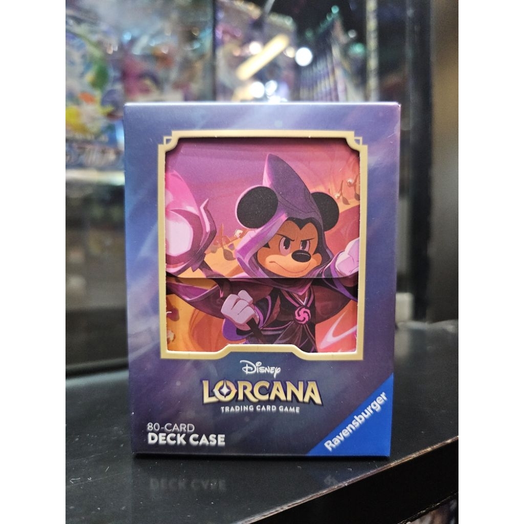 LO LO-REJA--MickeyDeckBox Disney Lorcana Reign of Jafar - Deck Box - Mickey Mo Disney Deck Case Deck