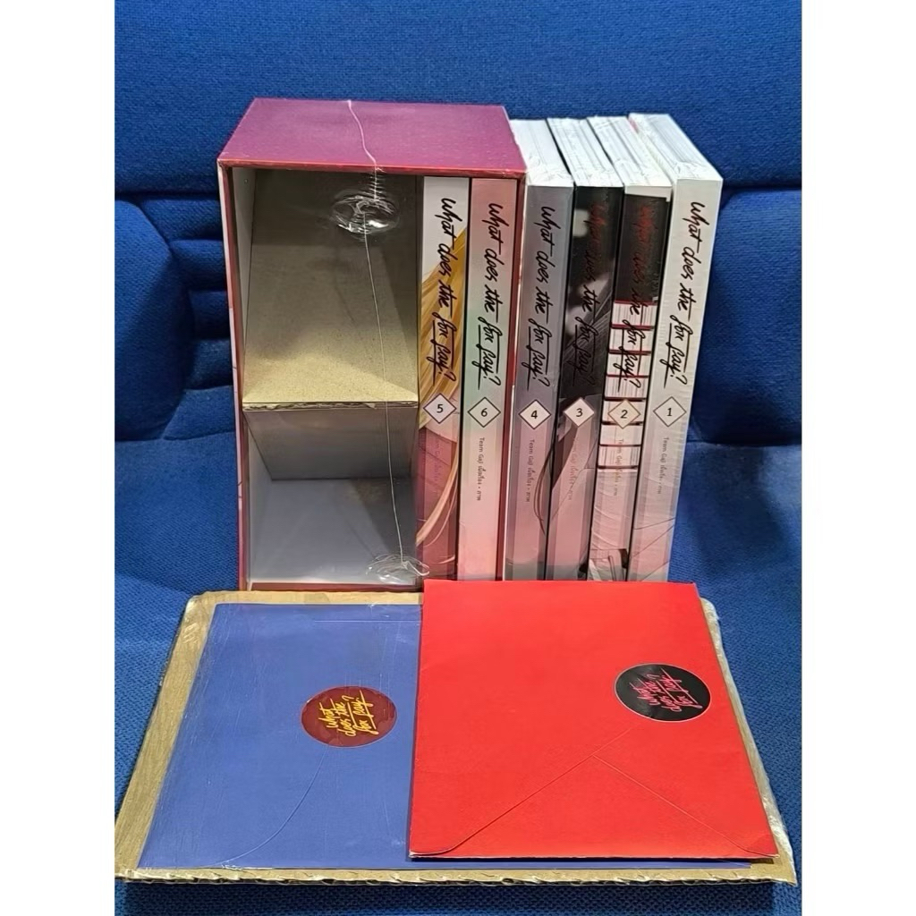 <พร้อมส่ง>  What Does The Fox Say? เล่ม 1-6+Box ภาพสีทั้ง (รอบจอง) [COMIC]