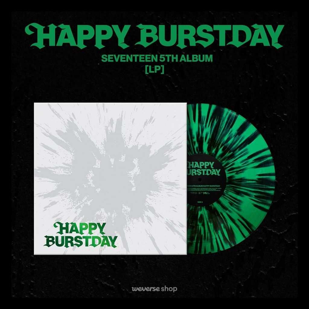 อัลบั้ม SEVENTEEN 5th Album 'Happy Burstday' [LP] พรีออเดอร์ ✈️