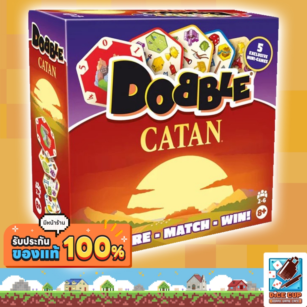 [ของแท้] Dobble Catan Board Game