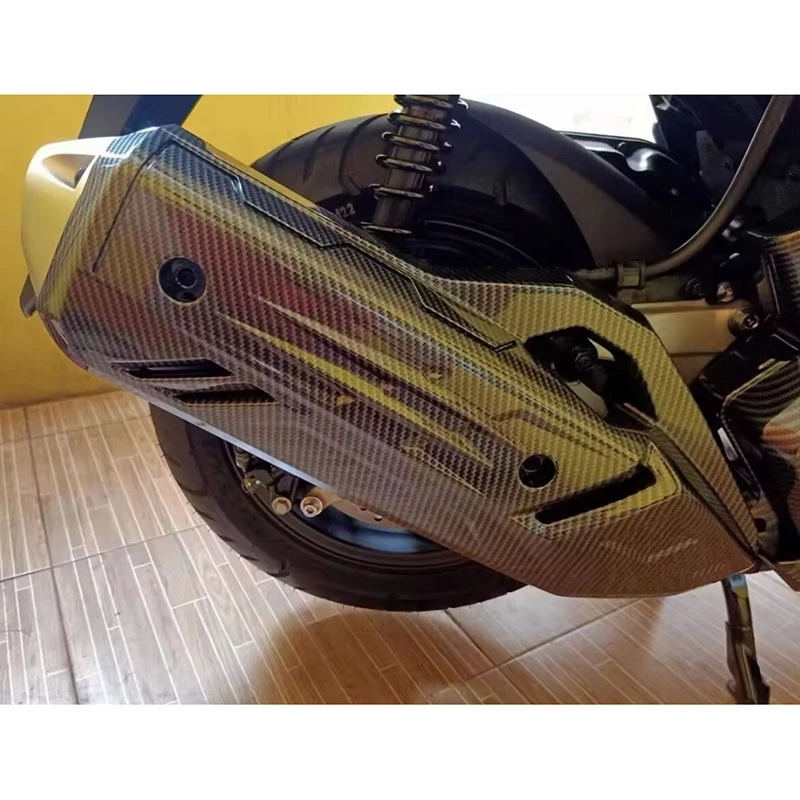 ฝาครอบท่อไอเสียคาร์บอน Honda CLICK 160/PCX 160 2021-2025 thumbnail 3