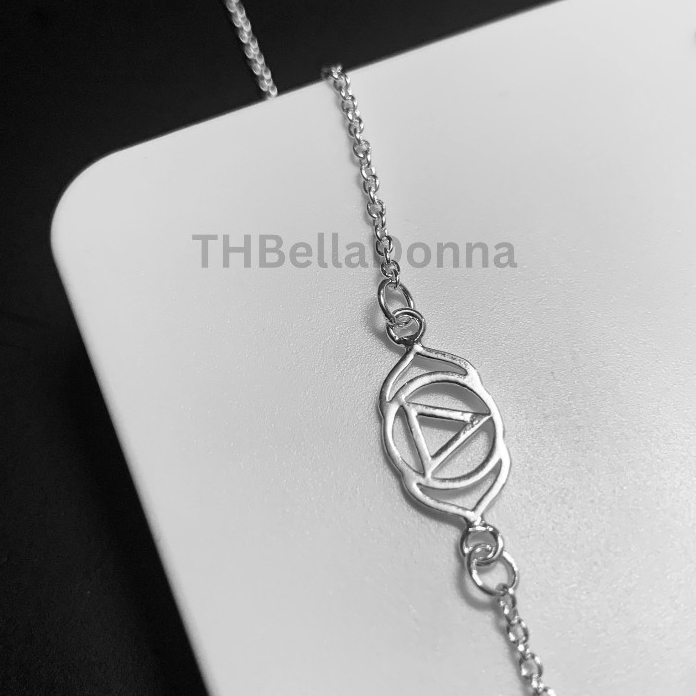 สร้อยข้อมือเงินแท้ Evil eyes ขนาด 6.5 cm