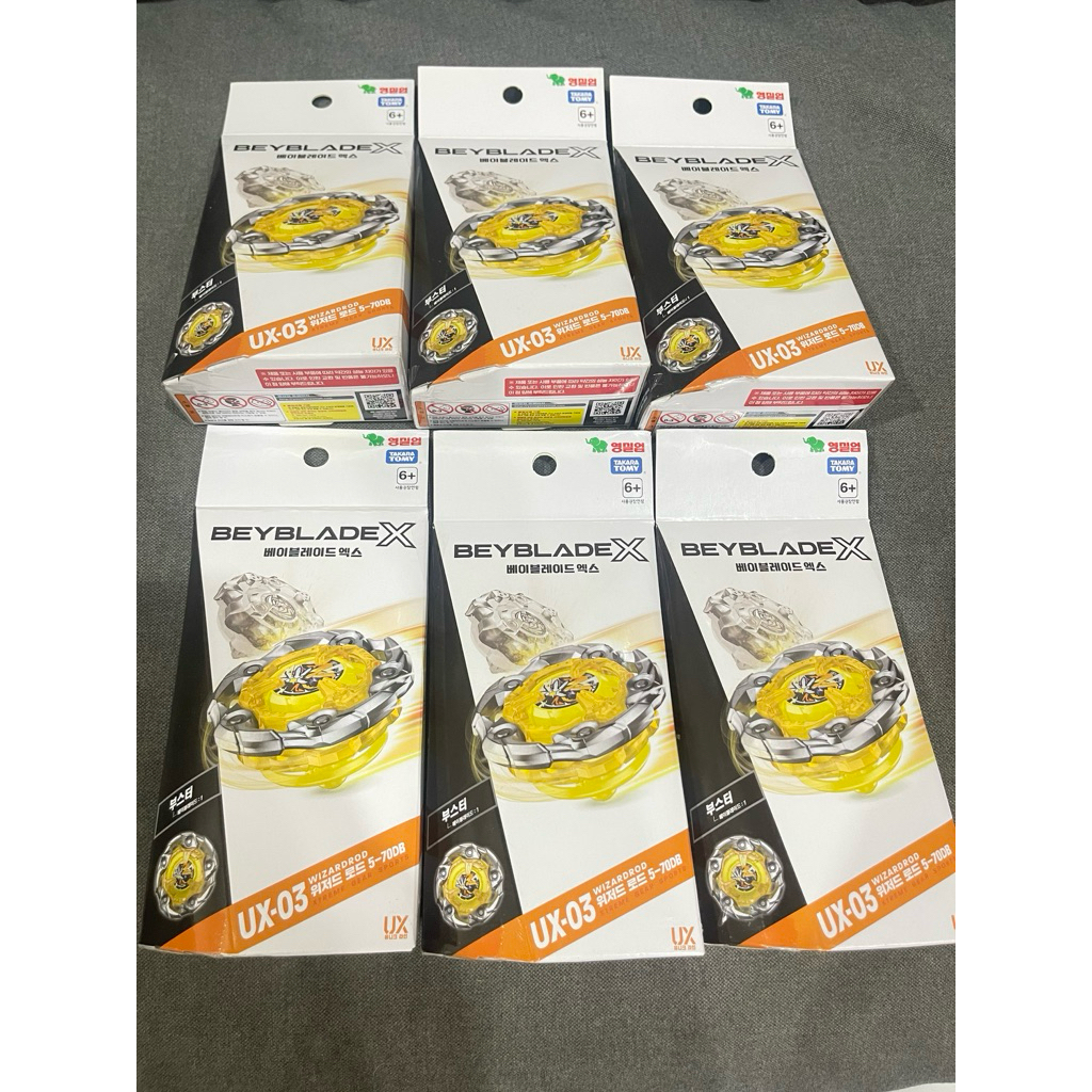 Beyblade X ของแท้ UX-03 วิซาดรอด Wizard Rod (มีโค้ด KR)