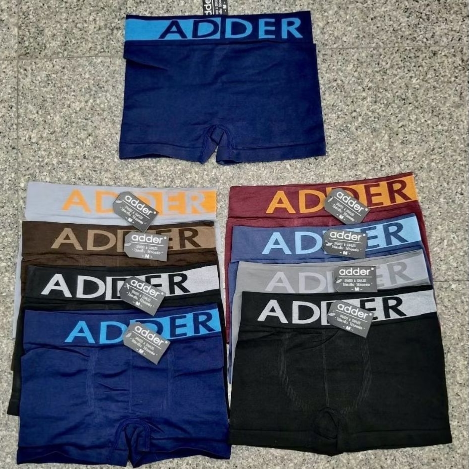 กางเกงในขาสั้น ผ้าทอ ผู้ชาย ADDER (M-XXL) แพ็ค6/12