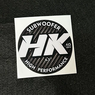 สติ๊กเกอร์ติดดอกลำโพงบลูทูธHK6.5(4โอมห์100วัตต์ตัวแม่เหล็กเล็ก)เท่านั้น(ราคาต่อ1ชิ้น)