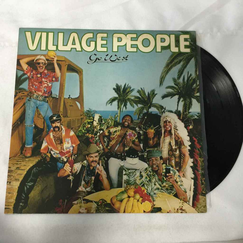 Go West - Village People LP ขนาด 12 นิ้ว  K30