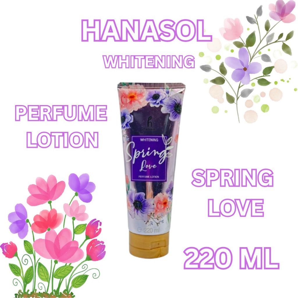 Hanasol Body Lotion Perfume ฮานาโซล โลชั่นน้ำหอม 220ml