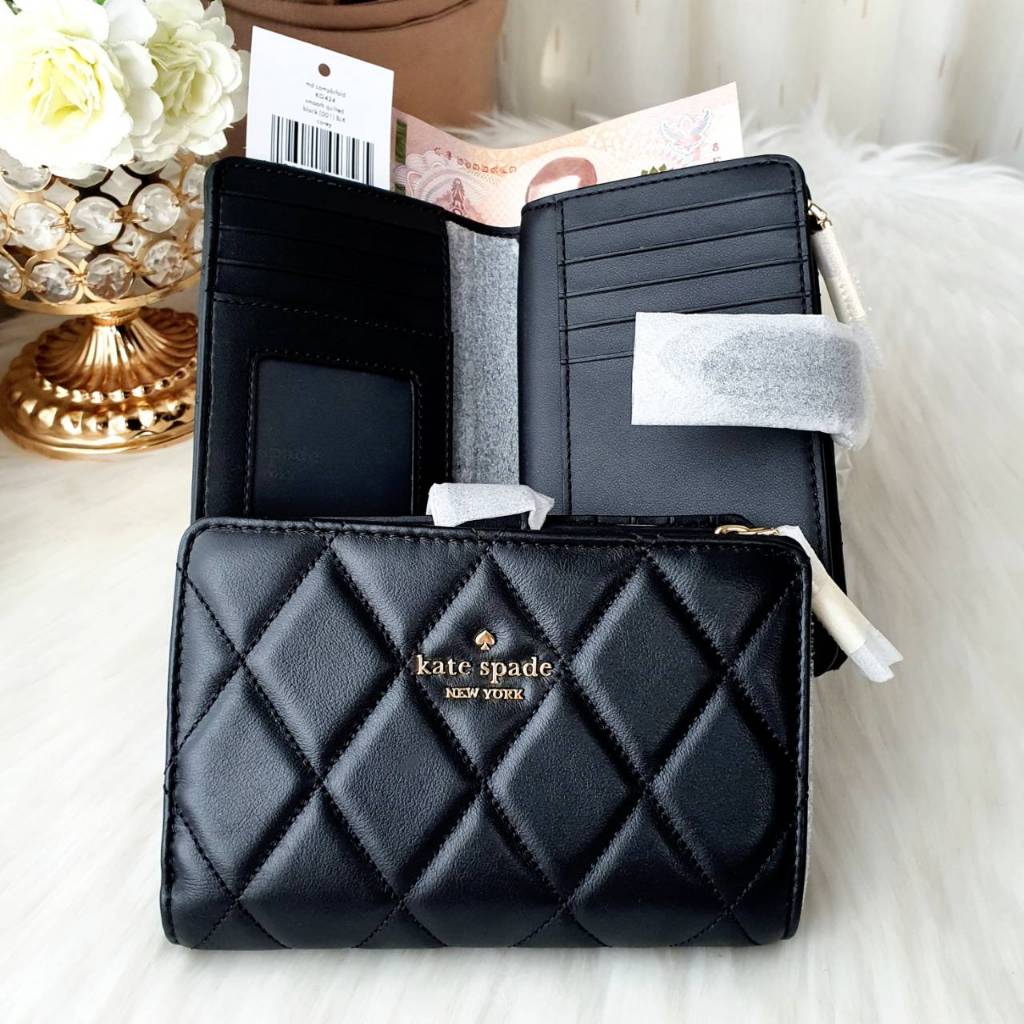 💚แท้💯 พร้อมส่ง💚Kate Spade KG424 Carey Medium Bifold Wallet