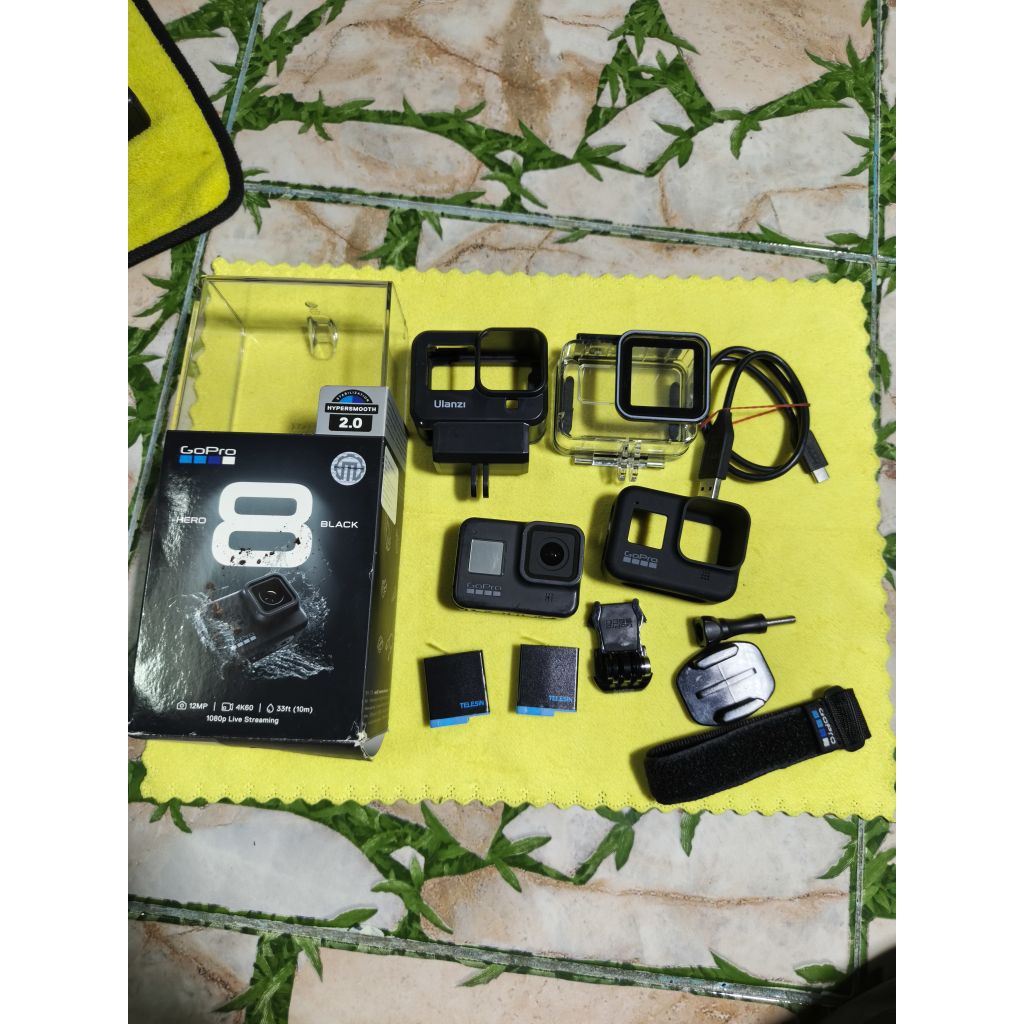 Gopro8 สินค้ามือสองสภาพพอใช้