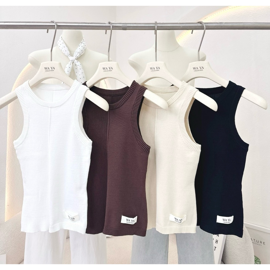 ✨ครอปไหมพรม เข้าใหม่ ดีเทลสวย ป้ายใหม่wa ya พร้อมส่ง✨