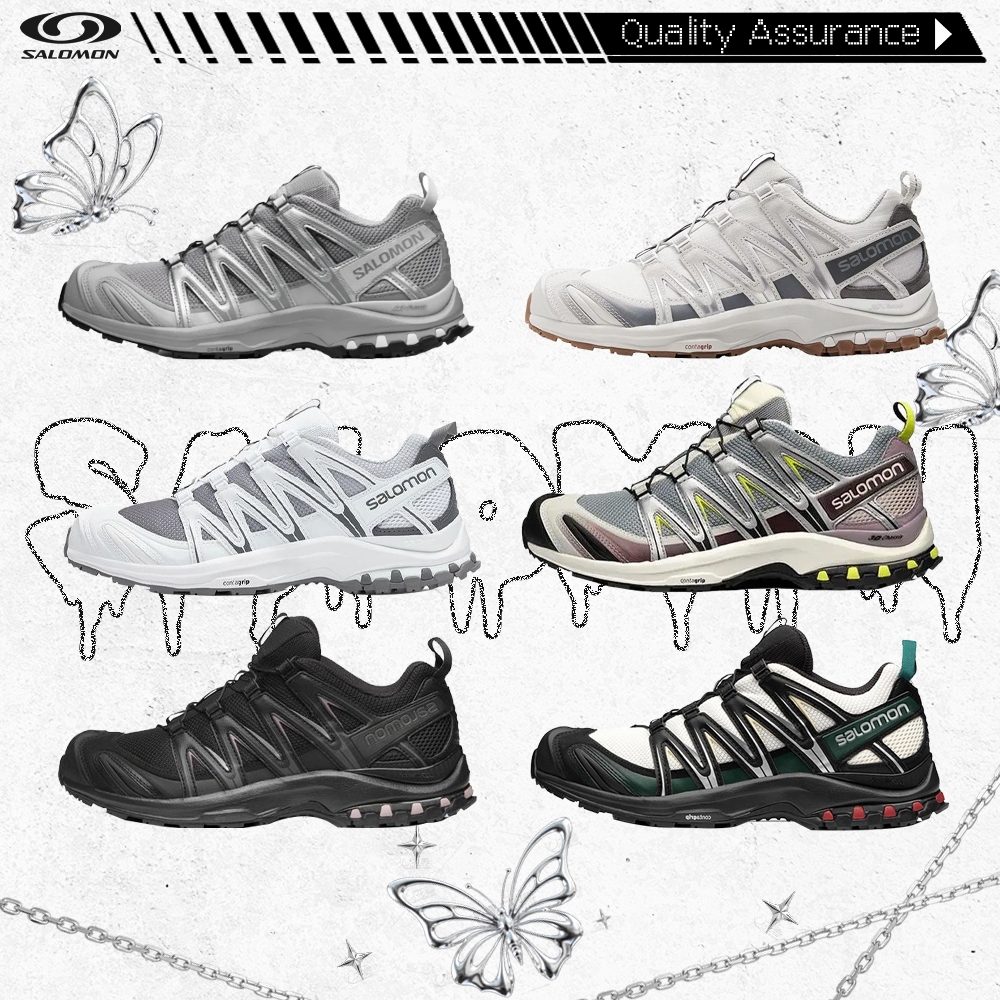 ของแท้ 💯⚡️พร้อมส่งในไทย🇹🇭⚡️SALOMON XA PRO 3D รองเท้าผ้าใบยูนิเซ็กซ์ เนื้อผ้าใยสังเคราะห์และหนังทนทาน