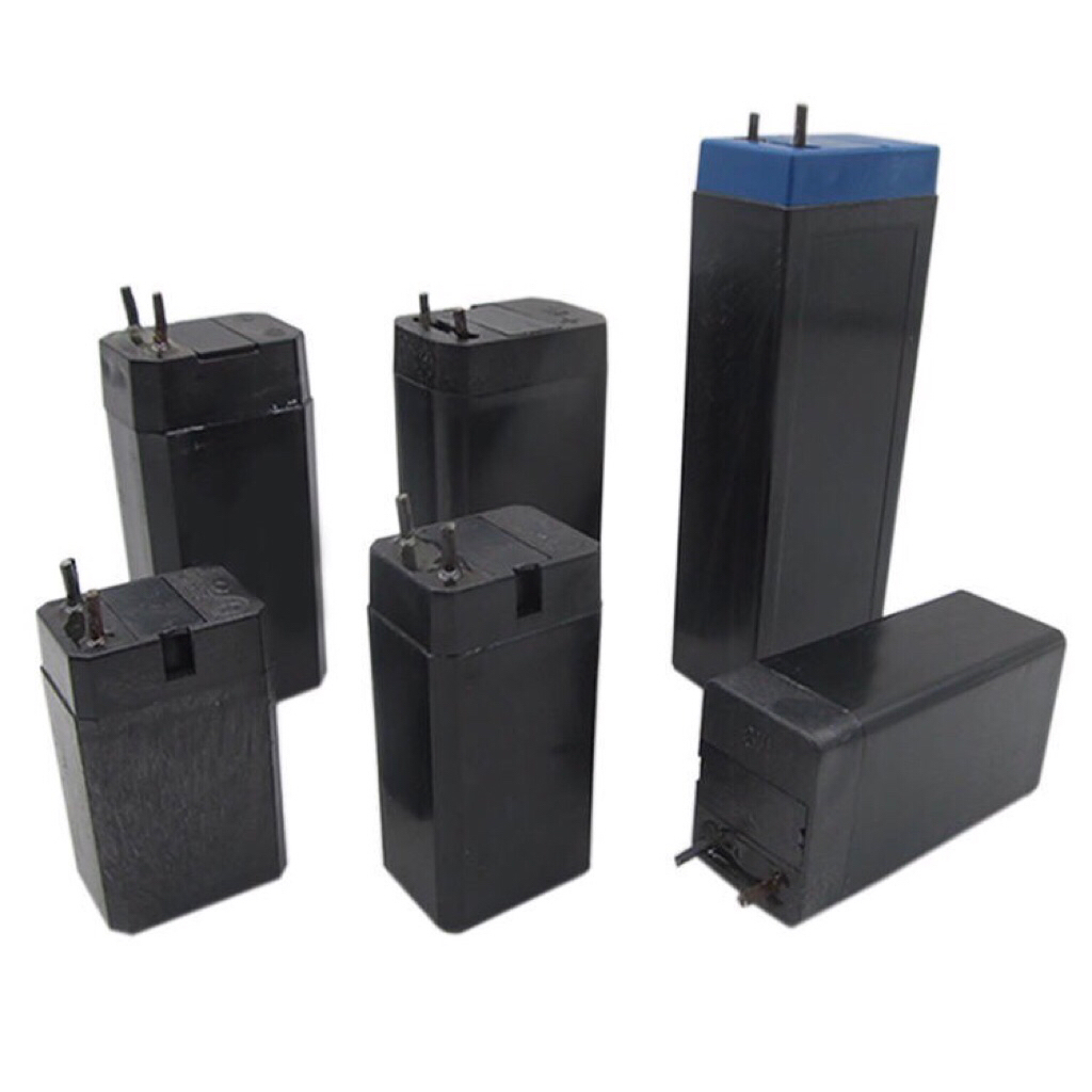 ไม้ตียุงไฟฟ้า กรดตะกั่ว 4V 4V ขนาดเล็ก ชาร์จแบตเตอรี่ได้ สีดํา ML8D