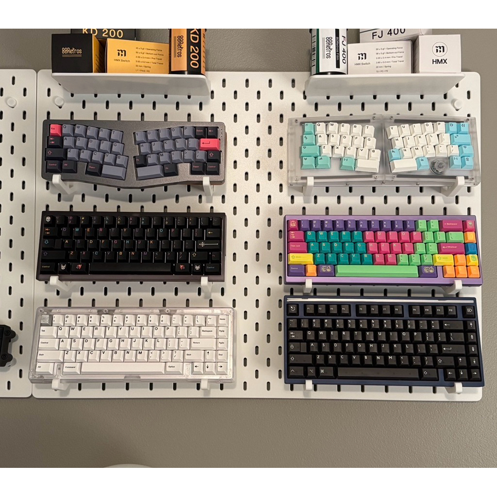 Ikea Skadis Keyboard Mount ขาตั้งคีย์บอร์ด Ikea Skadis ที่วางคีย์บอร์ด เครื่องเกม ของต่างๆ