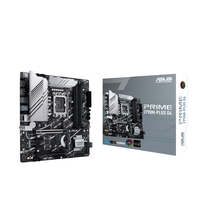 MAINBOARD (เมนบอร์ด) 1700 ASUS PRIME Z790-PLUS D4-CSM (DDR4) ประกันศูนย์ไทย พร้อมส่ง