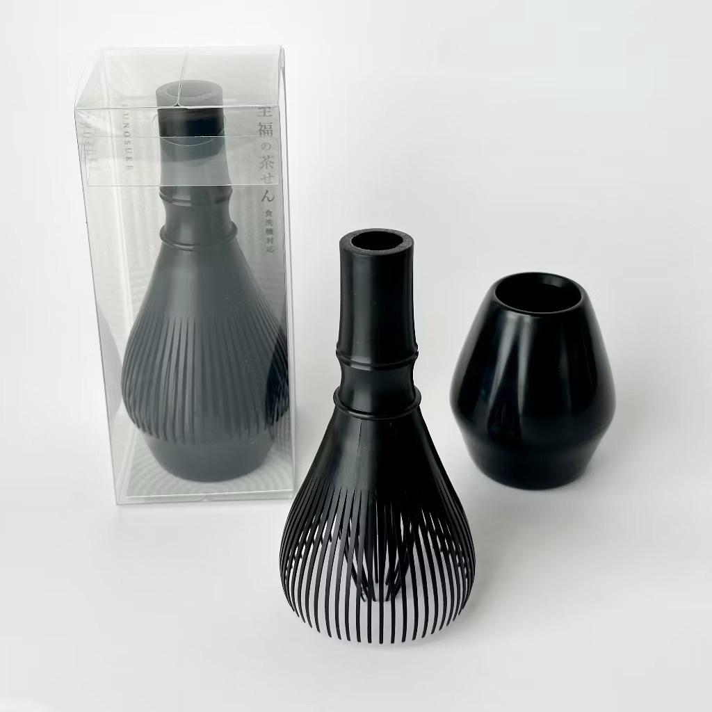 พร้อมส่ง แปรงเรซิ่นชงมัทฉะ ญี่ปุ่น แท้100% chasen japan สีดำ,สีเขียว