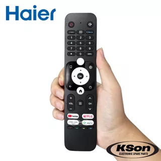 รีโมททีวี ไฮเออร์ ไม่มีสั่งการด้วยเสียง Haier TV Remote Control No Voice Control รุ่น HTR-U31W