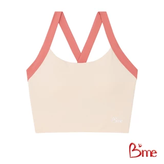 B'me เสื้อชั้นในไร้โครง level 2 ฟองกลาง รุ่น MER012 Sport Bra สีดำ สีวนิลา
