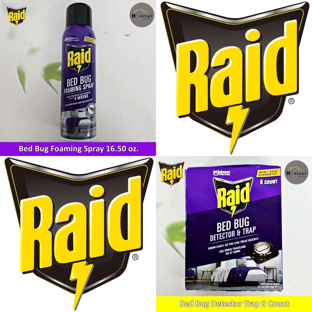 {Raid®} Bed Bug Foaming Spray สเปรย์โฟม ไล่แมลง แมลงใต้เตียง