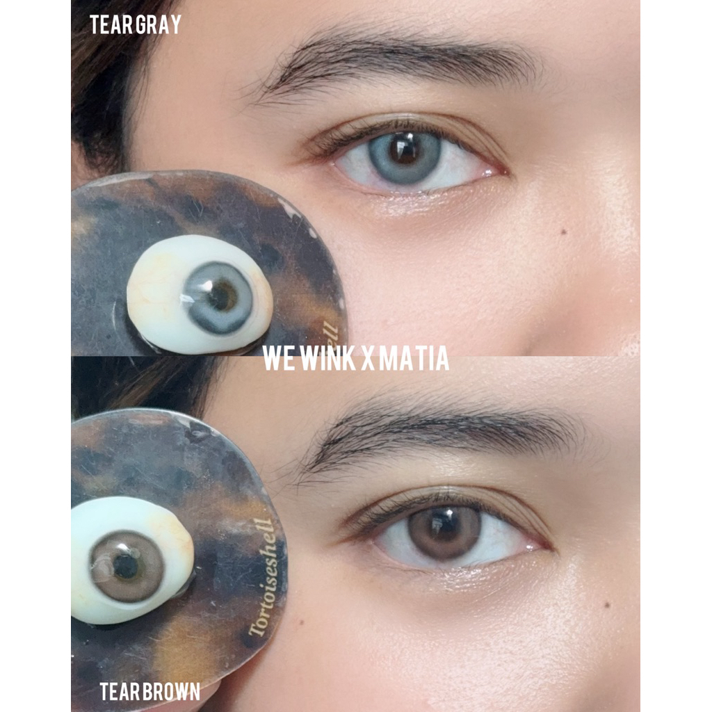WE WINK x MATIA รุ่น Tear คอนแทคเลนส์รายเดือน DIA : 14.2